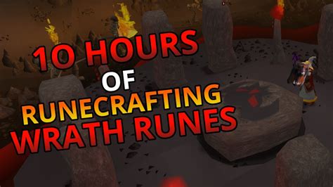 Loot From 10 Hours Of Runecrafting Wrath Runes - YouTube