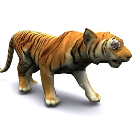 Tiger animated 3D Model $22 - .unknown .max .3ds - Free3D