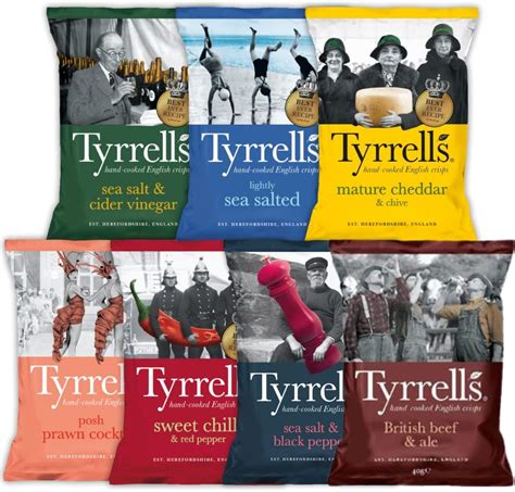 Tyrrells Crisps | Create Your Own Mixed Case 24x40g | Choose how you would like your box mixed ...