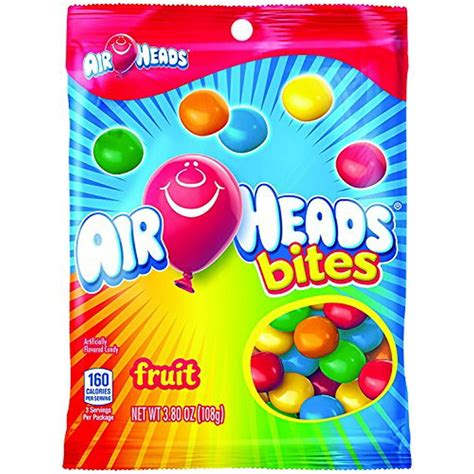 Airheads Bites Peg Bag Fruit, 3.8 Ounce (12 Pack) - Walmart.com - Walmart.com