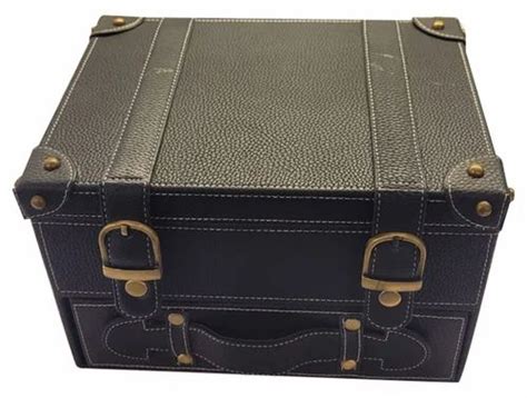 Black Leather Drawer Watch Box, For Gifting Purpose at ₹ 1080/piece in New Delhi