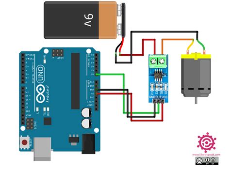 Interfacing ACS712 Current Sensor Module with Arduino - ElectroPeak