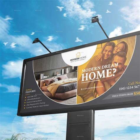 Real Estate Billboard | Real estate marketing design, Bilboard design ...