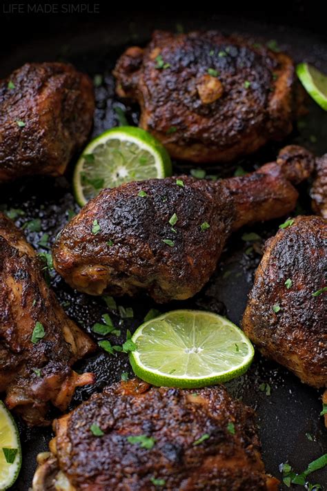 Easy Oven Baked Jerk Chicken - Life Made Simple