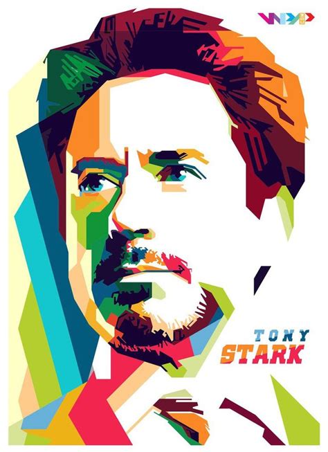 Tony Stark by Bara-art.deviantart.com on @DeviantArt | Wpap art, Marvel ...