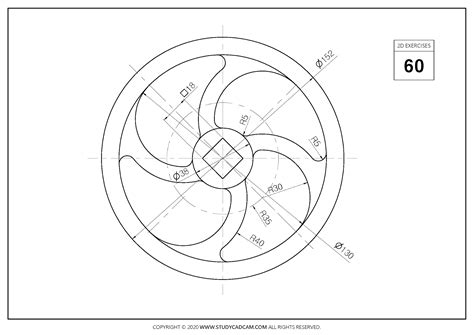 2D CAD EXERCISES 60