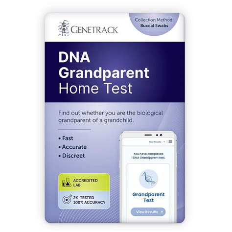 Home DNA Grandparent Test | Genetrack Canada