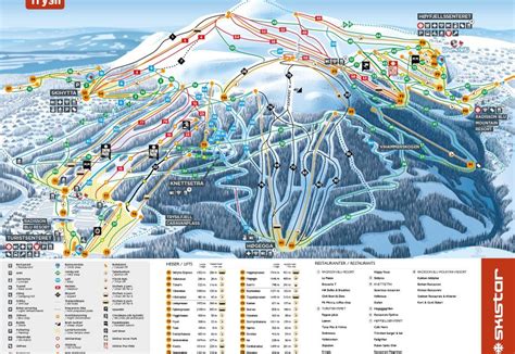 Trysil Piste Map | Ski Maps & Resort Info | PistePro