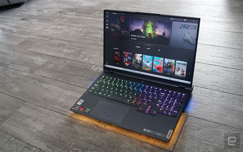 A closer look at the Lenovo Legion 7 gaming laptop equipped with RTX 3080 and AMD Ryzen 9 ...