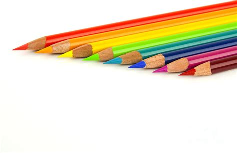 Rainbow Colored Pencils By Blink Images | ubicaciondepersonas.cdmx.gob.mx