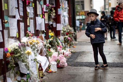 Photos: See the Anthony Bourdain Memorial at Les Halles in New York City - Eater NY