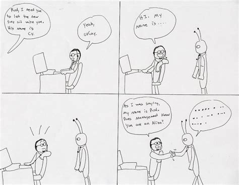 Strange Ways: Tech Support Comic Strip # 5