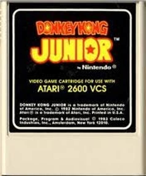 DONKEY KONG JR Atari 2600 game For Sale | DKOldies