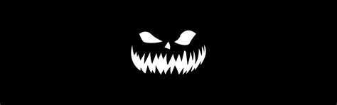 5120x1600 Resolution Halloween Black & White Minimalist 5120x1600 ...