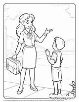 100  Teacher Coloring Pages Free PDF To Print Woo Coloring sketch template