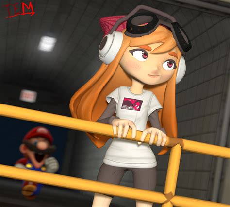 SMG4: Meggy doesn’t know what’s going to happen yet 😄 in 2022 | Super mario bros, Splatoon, Mario