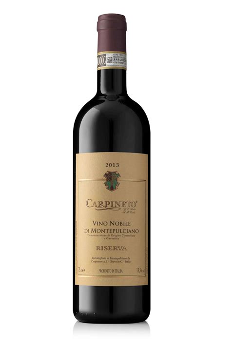 CARPINETO con il Vino Nobile Montepulciano Riserva 2013, che raggiunge i 95 punti, conquista l ...