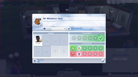 Creating Werewolf Packs with The Sims 4 Get Together