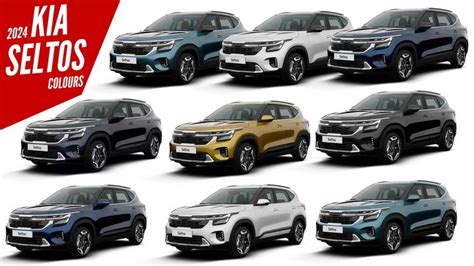 New 2024 Kia Seltos - All Color Options - Images