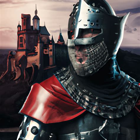 Medieval Knight Portrait · Creative Fabrica