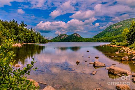 Jordan Pond - Acadia National Park Photograph by Claudia M Photography