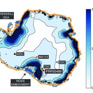 | Antarctic Ice Sheet Thickness Change between Cold and Warm Climate... | Download Scientific ...