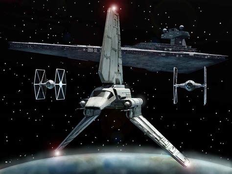 Star Wars: Shuttle Tydirium, Digital painting or illustration by ...