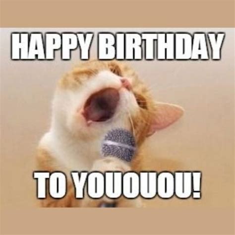 Singing Happy Birthday Memes Images