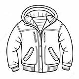 Cozy Winter Jacket Coloring Page  Coloring Pagescom sketch template