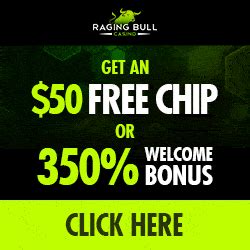 Raging Bull Casino 50 No Deposit FREE Spins plus 350% Bonus | Casino ...