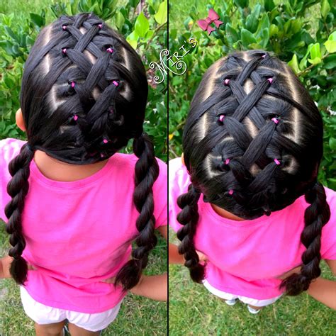 Hair style for little girls (With images) | Mixed girl hairstyles ...