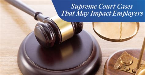 HR & Supreme Court Cases 2023 - HRPro