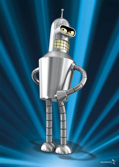 Bender Bending Rodriguez by PixelPirate on DeviantArt