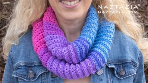 Easy Cake Yarn Scarf - Naztazia