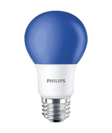 BC8A19/LED/BLUE/ND 120V 6/1 A-Shape LED - Philips