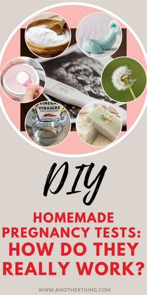 21 DIY Homemade Pregnancy Tests | It's a Mother Thing