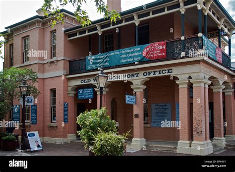 Old historic Windsor Post Office building Windsor NSW Australia Stock ...