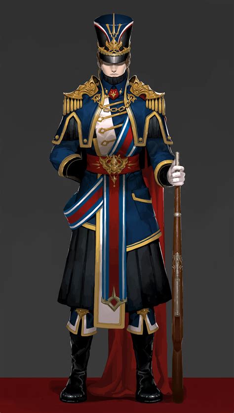 ArtStation - Royal Guard , YJ Oh | Fantasy character design, Concept art characters, Character ...