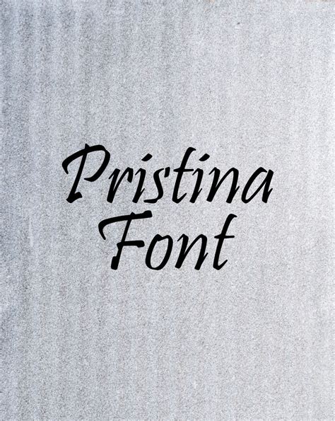 Pristina Font Free Download