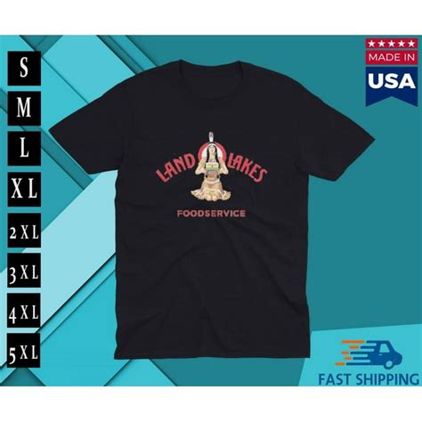 Land O Lakes Butter Logo t-shirt USA MADE IN USA - Walmart.com