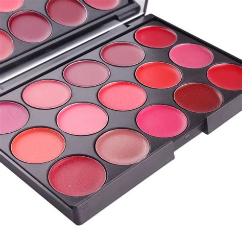 15 Colors Red Sexy Pigments Matte Lipstick Palette Moisturizer ...