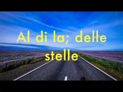 AL DI LA by Emilio Pericoli (with lyrics) - YouTube | Songs, Love songs, Musical art