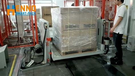 pallet lifter conveyor - YouTube