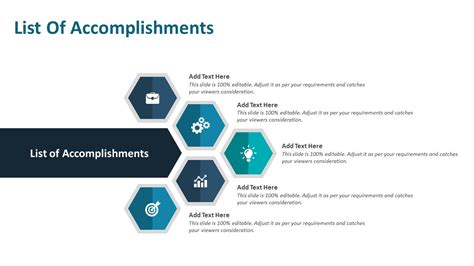 List Of Accomplishments PowerPoint Slide | PPT Templates