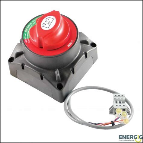 BEP Battery Switch Remote Operated with Optical Sensor On/Off 32V max. 500A Continuous