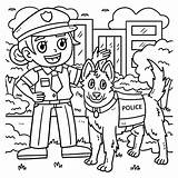 Coloriage Dun Policier Arrêtant Un Voleur  Vecteur Premium sketch template