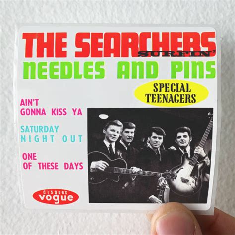 The Searchers Needles Pins Album Cover Sticker