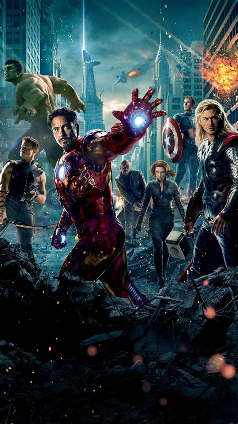 The Avengers (2012) Phone Wallpaper | Moviemania | Avengers 2012, The avengers 2012, Avengers