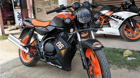 Bajaj Discover Modified Like Harley Davidson Look | 2018 | Kamal Auto ...