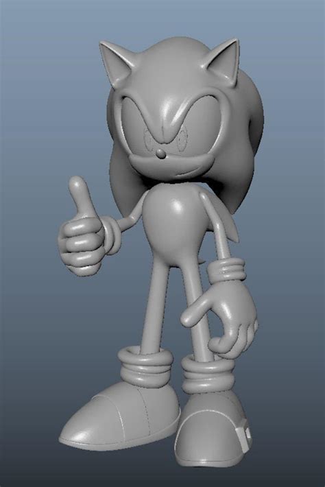 3d Print Sonic The Hedgehog 3d Model 3d Printable Cgt - vrogue.co